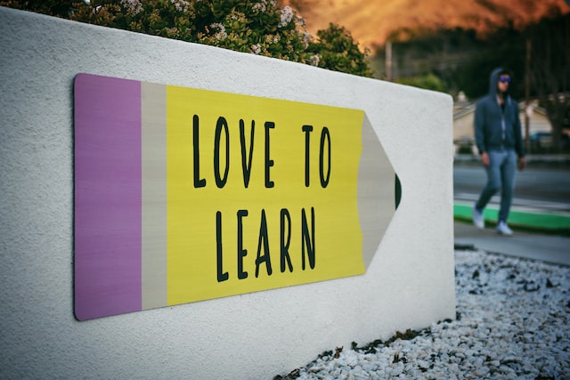 Love to learn by Tim Mossholder